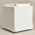 Nelly Performance Corner Banquette Chair - White Modern Corner Banquette Chair | Corner Banquette Seating | Kinwell Furniture | Modular Dining Banquette